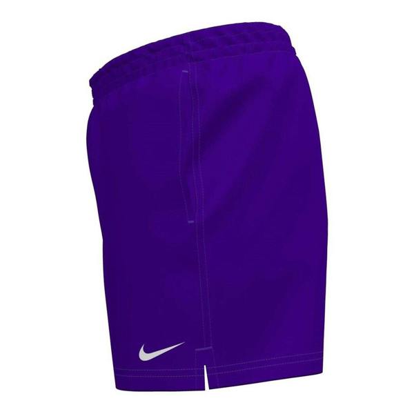 Nike Mens Embroidered Logo Regular Swim Shorts - Court Purple - 