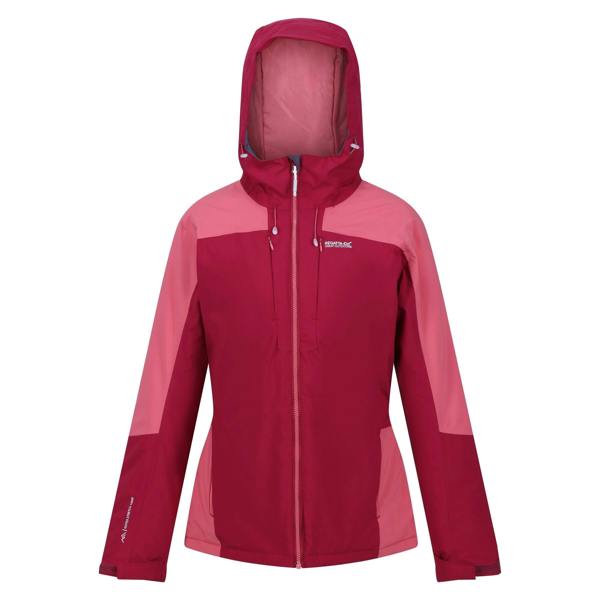 Regatta Womens/Ladies Highton Stretch Padded Jacket - Rumba Red/Mineral Red
