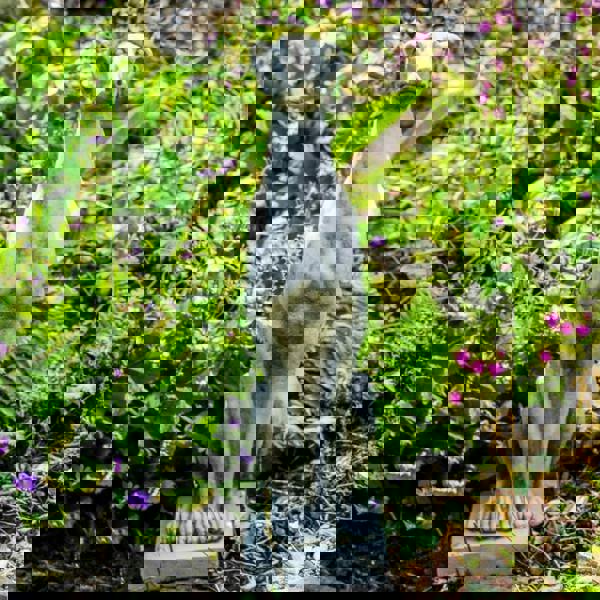 Single Whippet Dog Statue