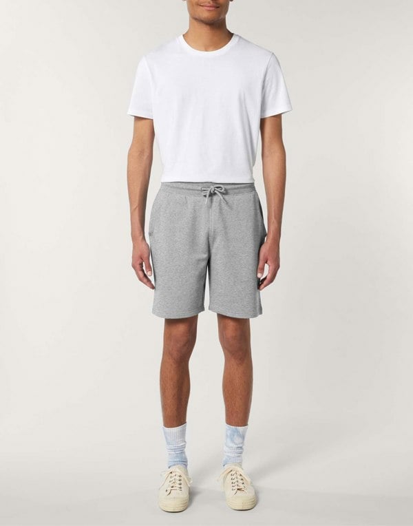 Men's Organic Cotton Relax Shorts – Heather Grey - British Boxers