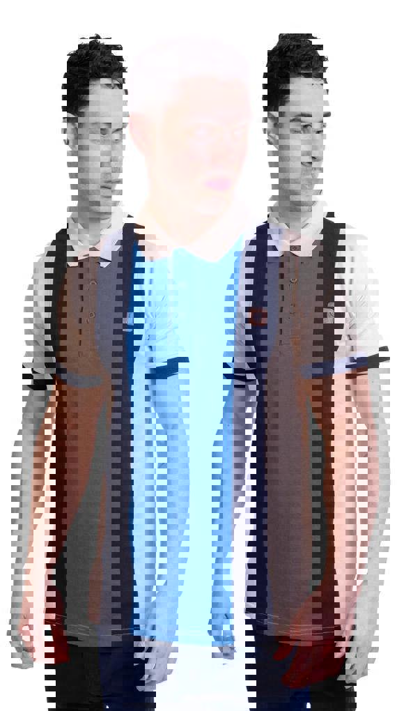 Lambretta Mens Classic Vintage Retro Mod Ska Casual Polo Shirt