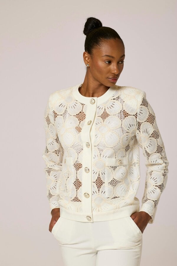 Lioness by TF Ivory Lace Dream Jacket
