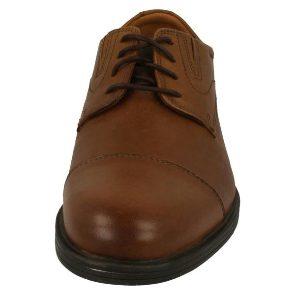 Clarks Mens Clarks Formal Lace Up Shoes Whiddon Cap