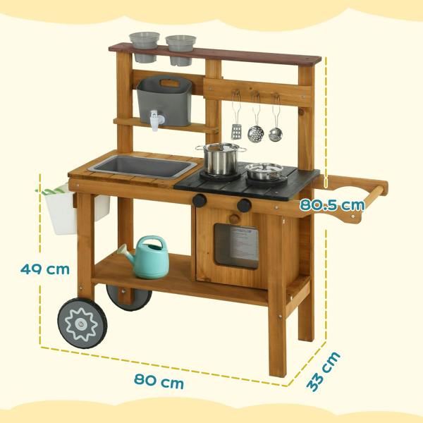 Outdoor Kids Kitchen Playset