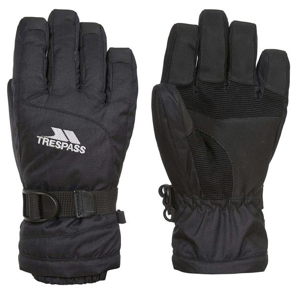 Trespass Childrens/Kids Simms Waterproof Gloves - Black - 