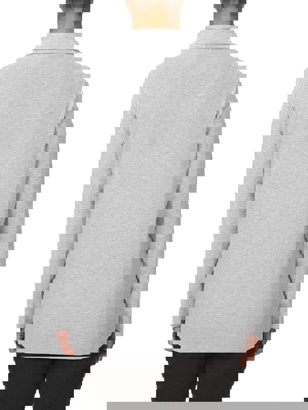 PennyPlain High Neck Top - Silver Marl