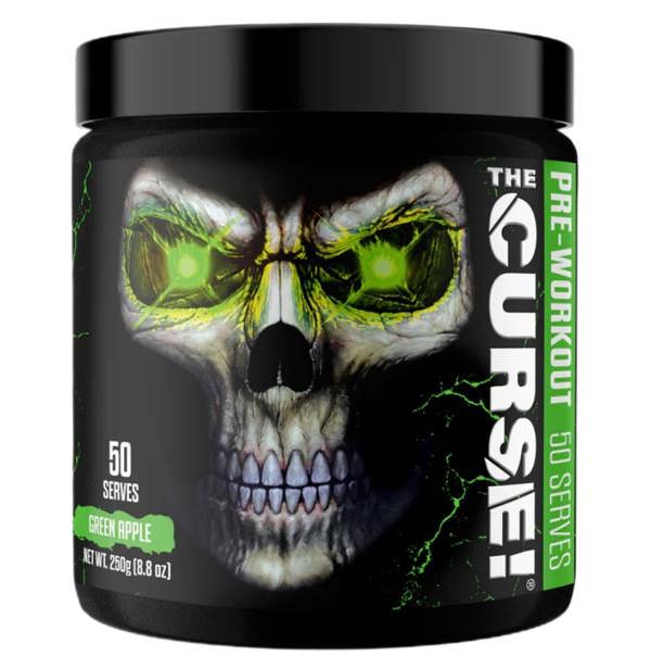 JNX Sports The Curse! Pre-Workout (EU), Green Apple - 250g