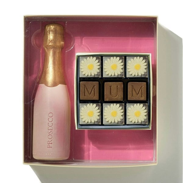 CHOC ON CHOC Chocolate Prosecco & Mum Gift Box
