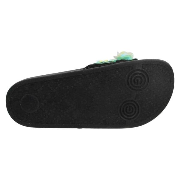 Savannah Ladies Savannah Sequin Flower Slider Mules