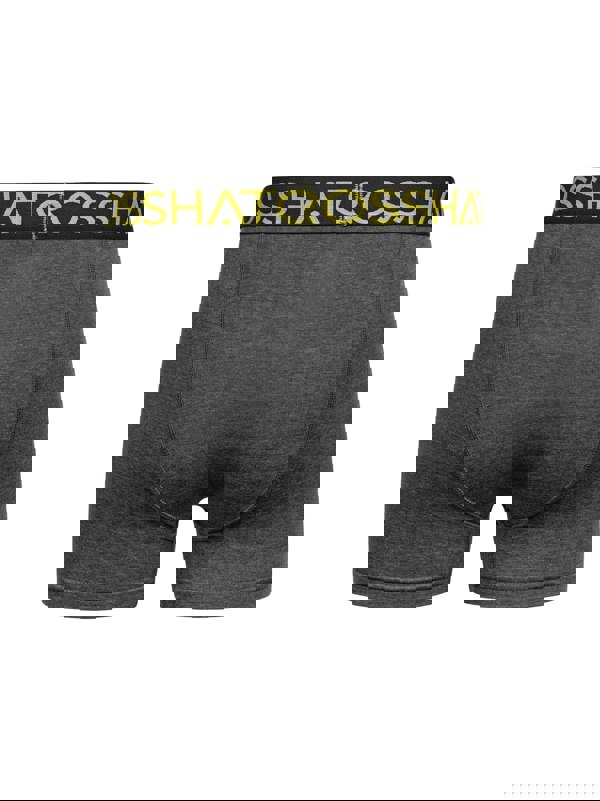 Crosshatch Chasma Boxers 3pk Charcoal Marl