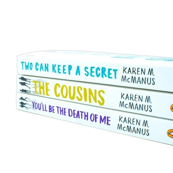 Karen McManus 3 Books Set (The Cousins, Two Can Keep a Secret, You will be the Death of Me)