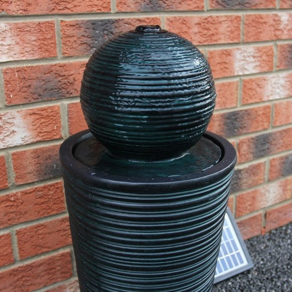 Monstershop Round Ball Solar Water Feature