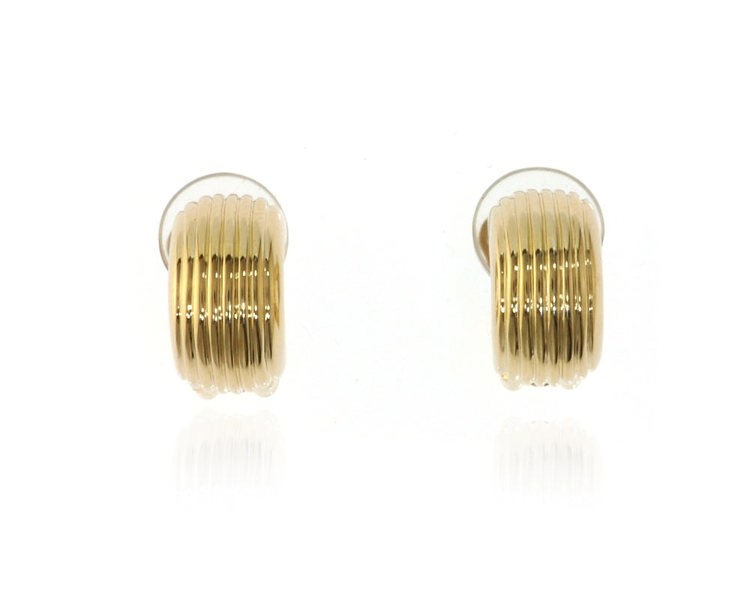 Cachet London Robbin Gold Clip On Earrings