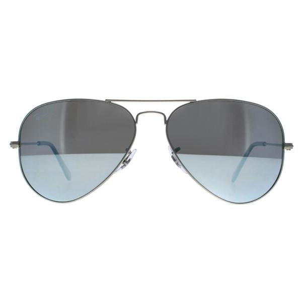 Ray-Ban Sunglasses Aviator 3025 019/W3 Silver Silver Mirror Polarized