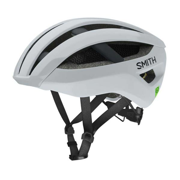 Smith White Unisex Network Mips Road Bike Helmet - Medium
