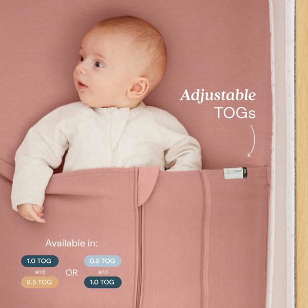ergoPouch - Organic Untuckable Safer Sleep Crib HugMe Blanket - All Year / Winter HugMe Blanket - 1.0 / 2.5TOG