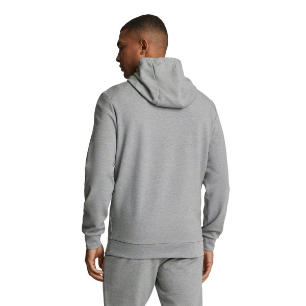 Lyle & Scott Mens Fly Fleece Sports Hoodie - Mid Grey Marl