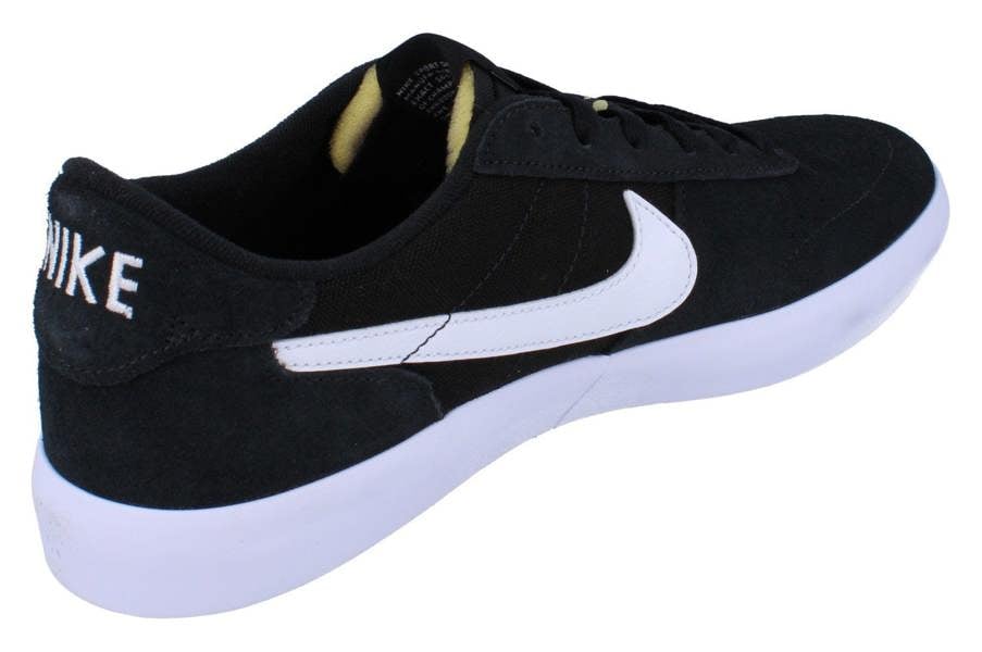 Nike Sb Heritage Vulc Mens Trainers Cd5010  003 - Black White 003 - Photo 2