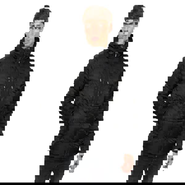 Crosshatch Mens Chimmax Jacket - Black - 