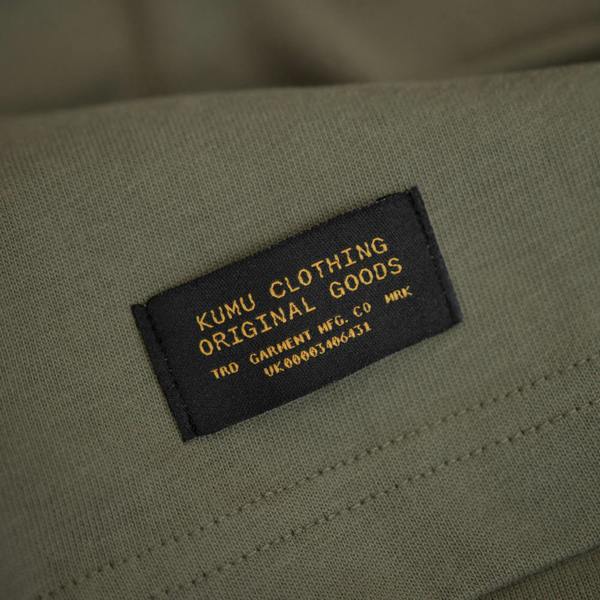 Kumu Heavyweight Pocket Tee Ash Brown