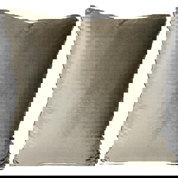 Riva Home Luxe Velvet Cushion Cover - Mink