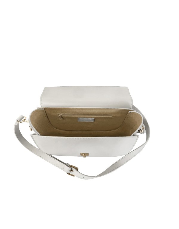 Le Parmentier San Pedro Shoulder Bag - White
