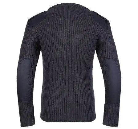 Crew Neck Combat Jumper - Hi-Vis Trousers