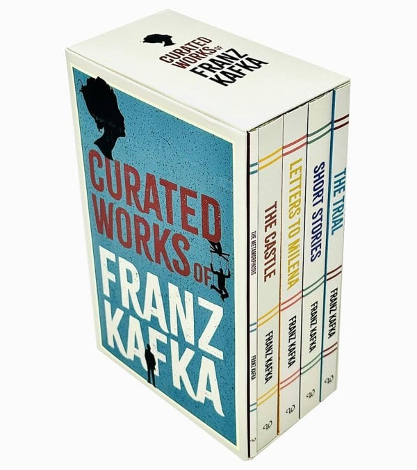 Curated Works of Franz Kafka 5 Book Set The Trial, Short Stories, Letters to Millena & more