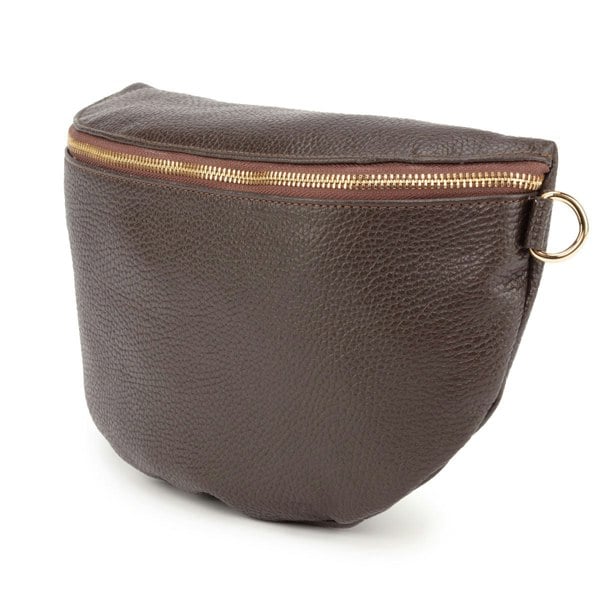 Elie Beaumont Sling Bag - Chocolate Large
