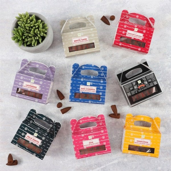 Serano Set of 6 Packets of Satya Palo Santo Backflow Dhoop Cones