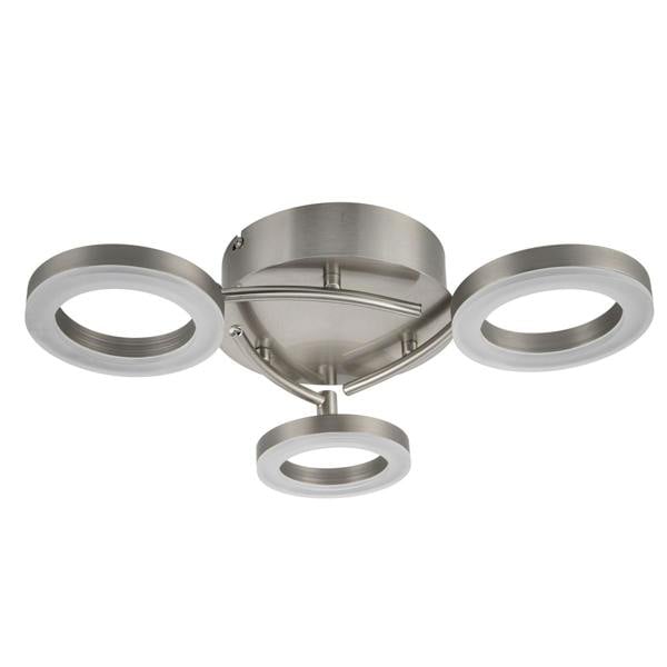 COSYLYTE Juni 3 Ring Integrated LED Ceiling Flush Light