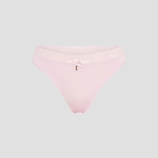 ELLE Multi Pack (5) Lace Waist Thongs