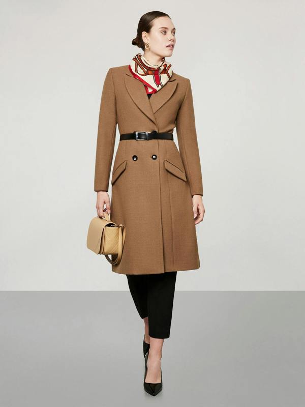 Classic Double Breasted Coat