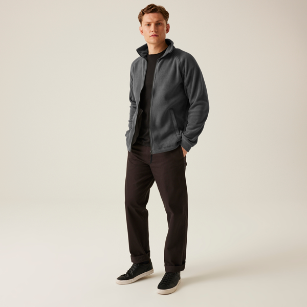 Regatta Mens Thor III Fleece Jacket - Seal Grey