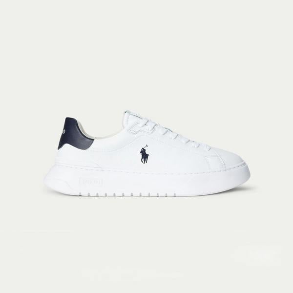 Polo Ralph Lauren RLITE COURT Casual Trainers   in  White