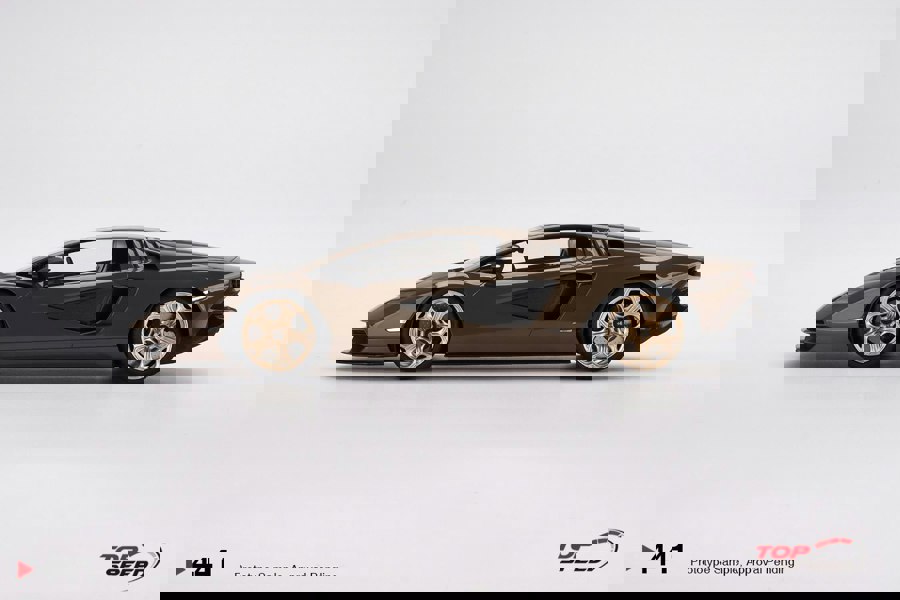 TSM Lamborghini Countach LPI 800-4 Dark Bronze 1:18 Scale TSM TS0441