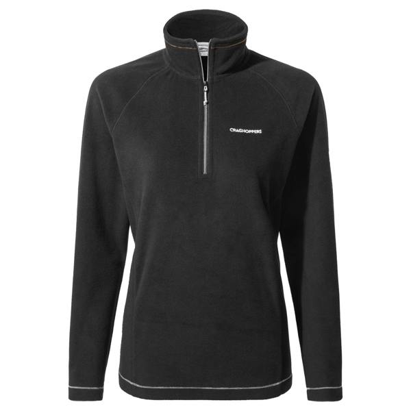 Craghoppers Womens/Ladies Miska VI Half Zip Fleece - Black - 