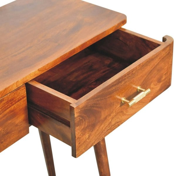 Artisan Furniture Chestnut T-Bar Console Table