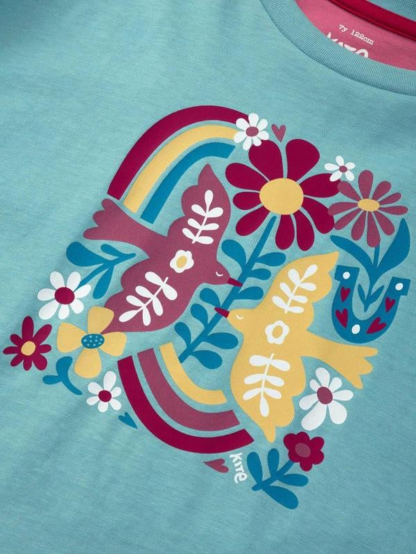 Kite Girls Organic Be Lucky T-Shirt