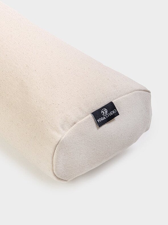 Yoga Studio GOTS Organic Cotton Pranayama Buckwheat Meditation Bolster