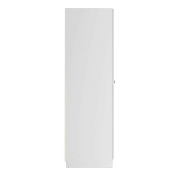 Wyld Haus Cherryfern White Wooden Wardrobe 4 Frame Doors