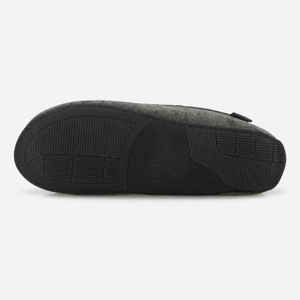 Totes SOFT CORD MOCCASIN SLIPPER Moccasins   in  Grey