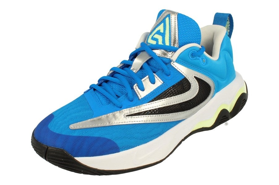 Nike Giannis Immortality 3 Mens Basketball Trainers Dz7533 400 - Photo Blue Black Barely Volt 400 - Photo 0