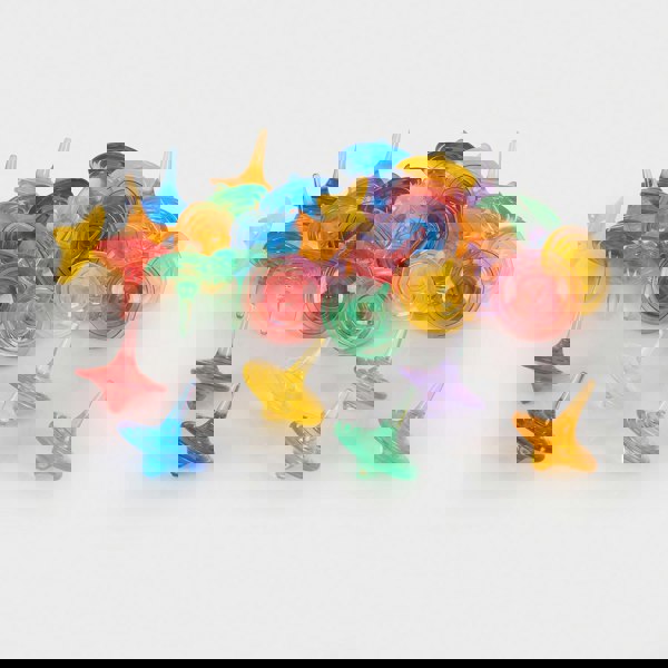 tickit Translucent Colour Spinners - Pack of 36