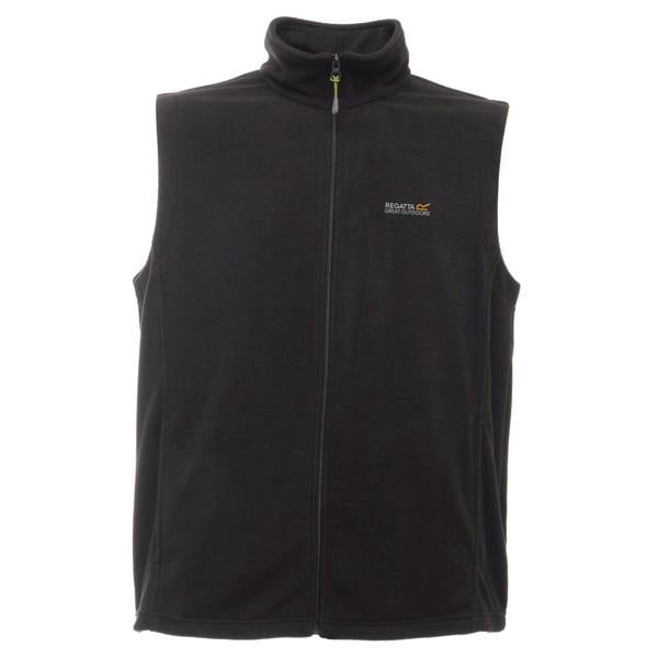 Regatta Great Outdoors Mens Outdoor Classics Tobias II Bodywarmer / Gilet - Black/Black - 