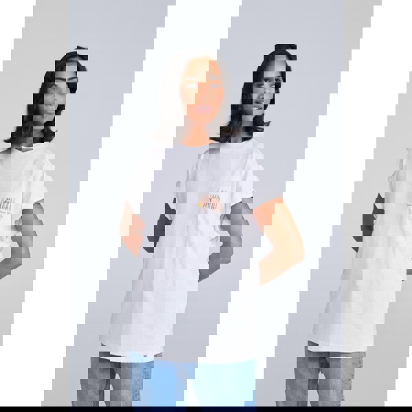 Animal Womens Holly Logo Organic T-Shirt - Off White