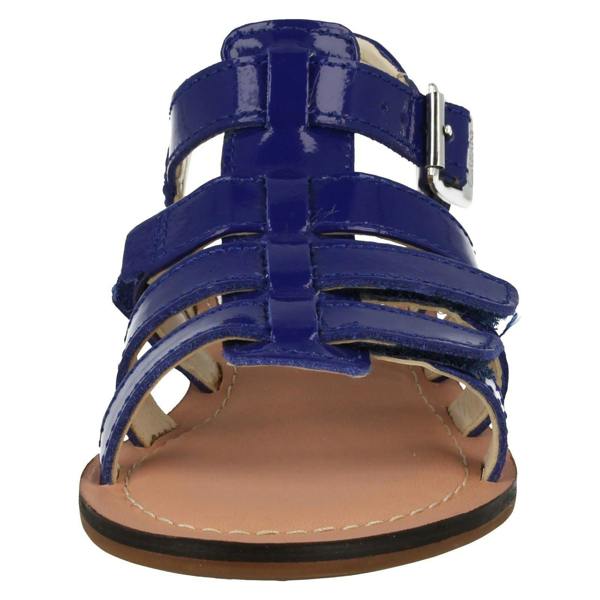 Clarks Girls Clarks Flat Summer Gladiator Sandals Loni Joy