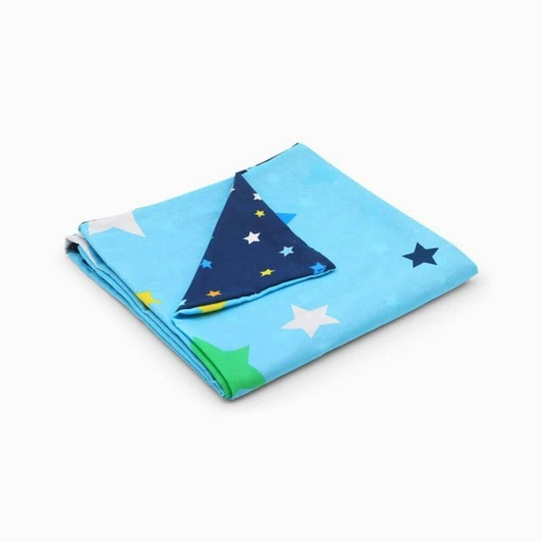 Multi Stars Anxiety Weighted Blanket Cover Weighted Blanket - Happy Linen Company