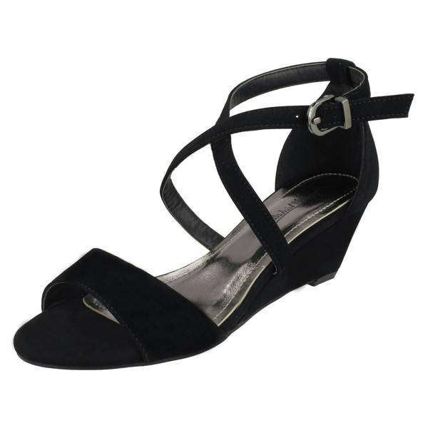 Anne Michelle Ladies Anne Michelle Wedge Sandal