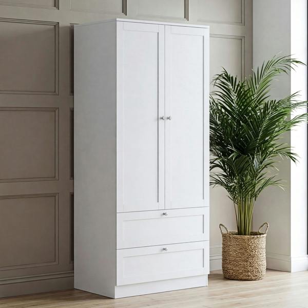 Vida Designs Altino 2 Door 2 Drawer Wardrobe